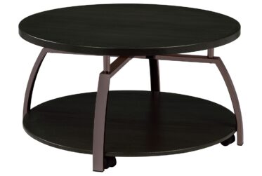 Dacre Dark Charcoal Cocktail Table