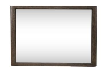 Cascade Falls Satin Espresso Mirror
