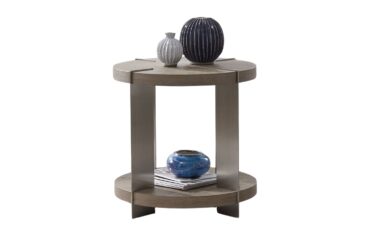 Harlow Sandstone Round End Table