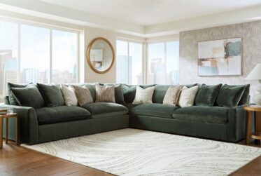 Carriage View Jade 3-Piece Sectional