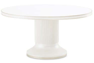 La Marisia Champagne & Pearl Round Dining Table By Michael Amini