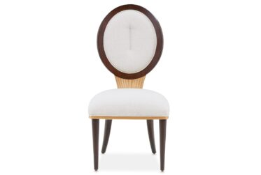 Camellia Field Warm Pecan Dining Side Chair By Michael Amini®