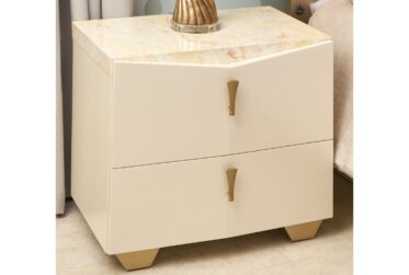 Fantosini Creamy Pearl 2-Drawer Nightstand