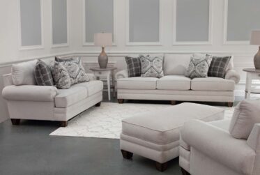 Walden Shell 2 Piece Sofa & Loveseat Set