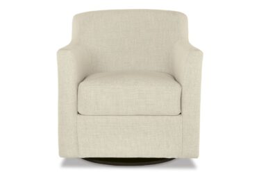 Bradney Linen Swivel Accent Chair