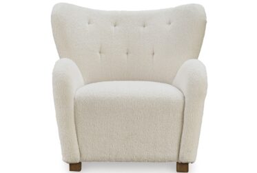Larbell Ecru Accent Chair