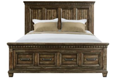 McCoy Charcoal King Storage Bed