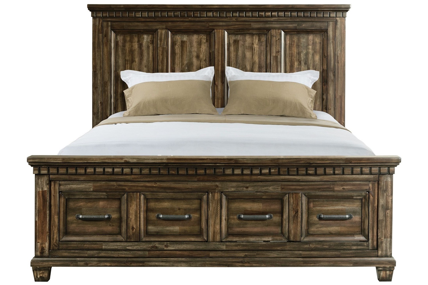 McCoy Charcoal King Storage Bed