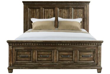 McCoy Charcoal Queen Storage Bed