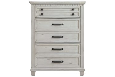 McCoy Antique White 5-Drawer Chest