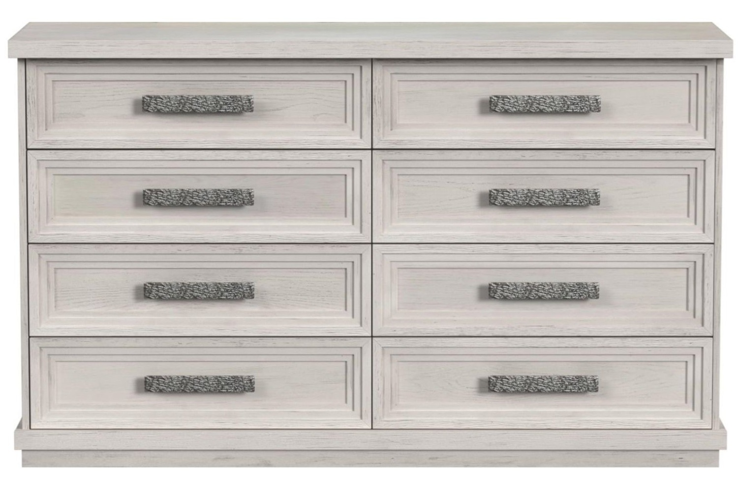 Avalanche Antique White 8-Drawer Dresser
