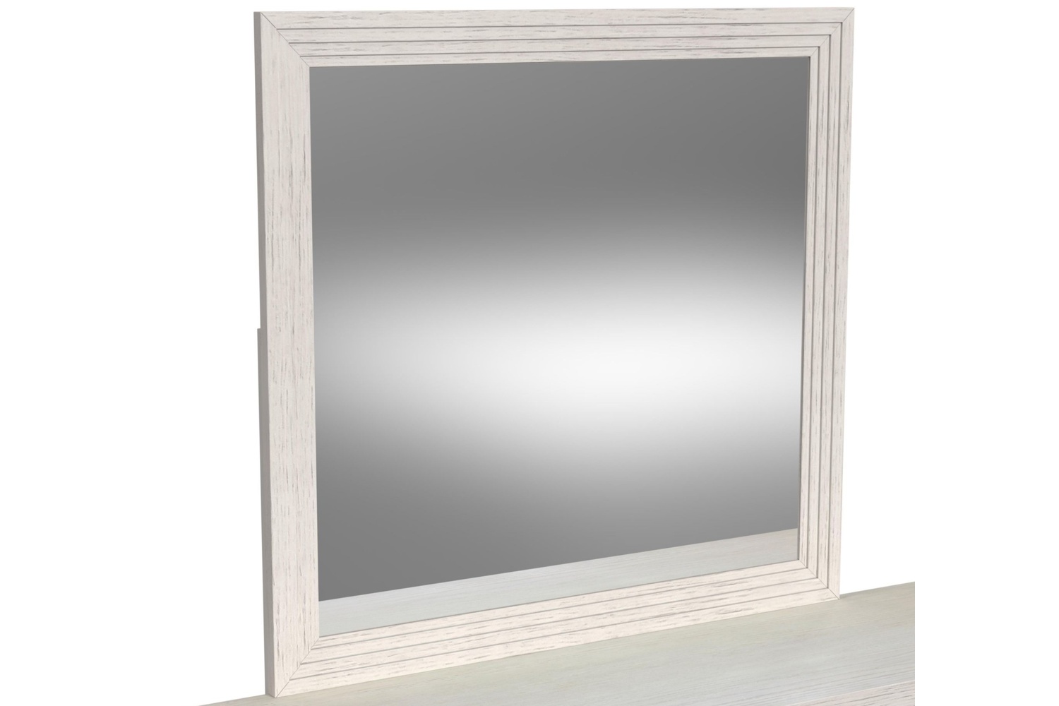 Avalanche Antique White Mirror With Hidden Storage