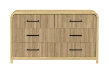 Ridgemont Natural 6-Drawer Dresser