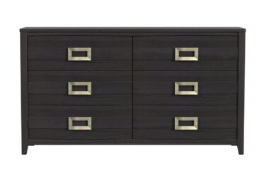 Tobias Black 6-Drawer Dresser