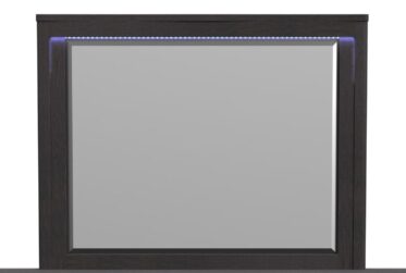 Tobias Black LED Mirror