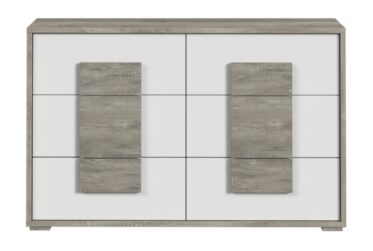 San Matteo Dual Tone 6-Drawer Dresser