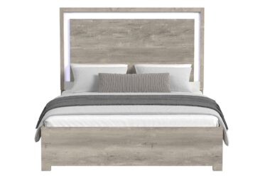 San Matteo Dual Tone King Bed With LED