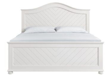 Kona White King Bed