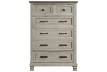 Farmington Washed Stone 5-Drawer Chest