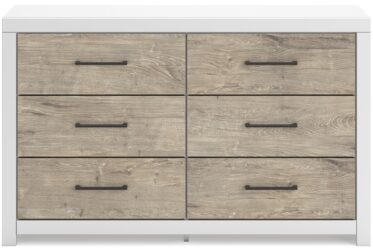 Charbitt Two-Tone 6-Drawer Dresser