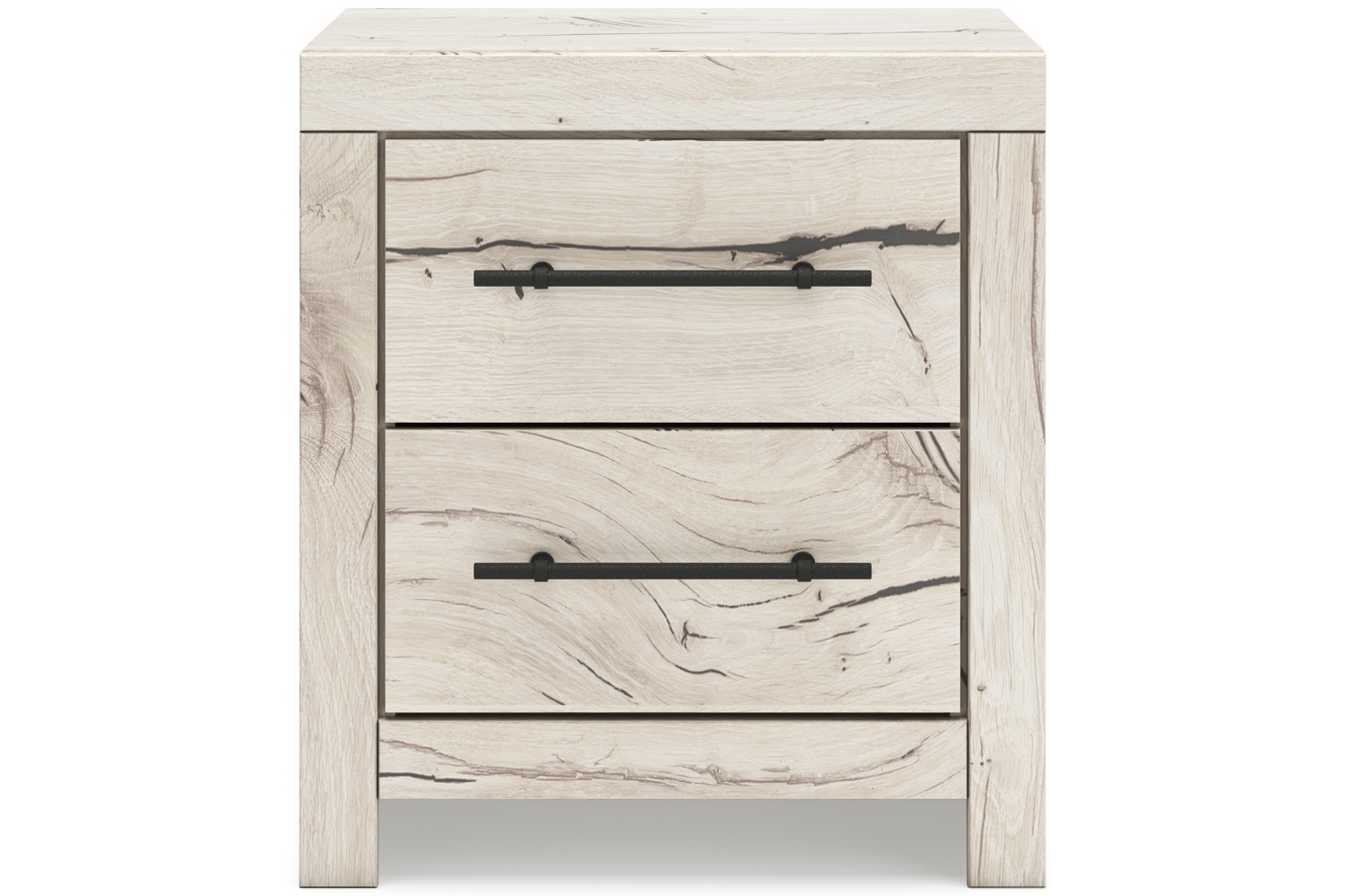 Lawroy Natural 2-Drawer Nightstand