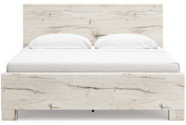 Lawroy Natural King Panel Bed