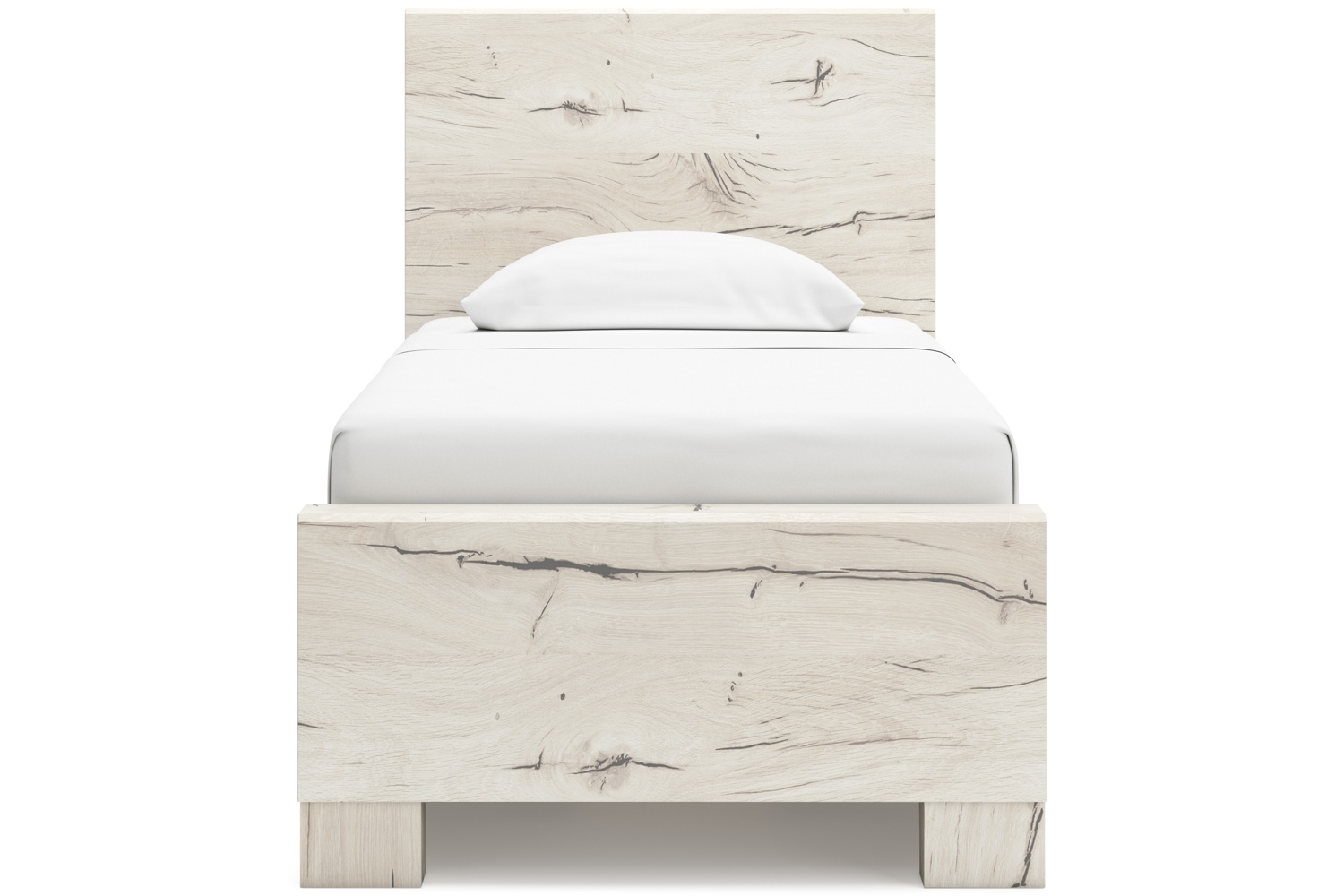 Lawroy Natural Twin Panel Bed