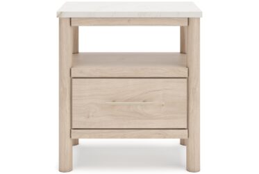 Cadmori Two-Tone 1-Drawer Nightstand