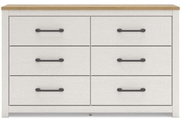 Linnocreek Two-Tone 6-Drawer Dresser