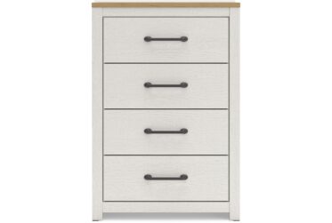 Linnocreek Two-Tone 4-Drawer Chest