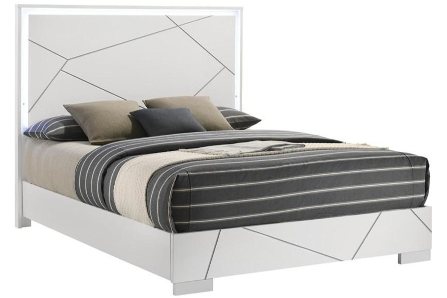 Ayla LED King Bed