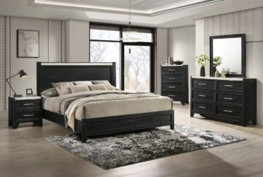 Lamar King Panel 5 Piece Bedroom Set