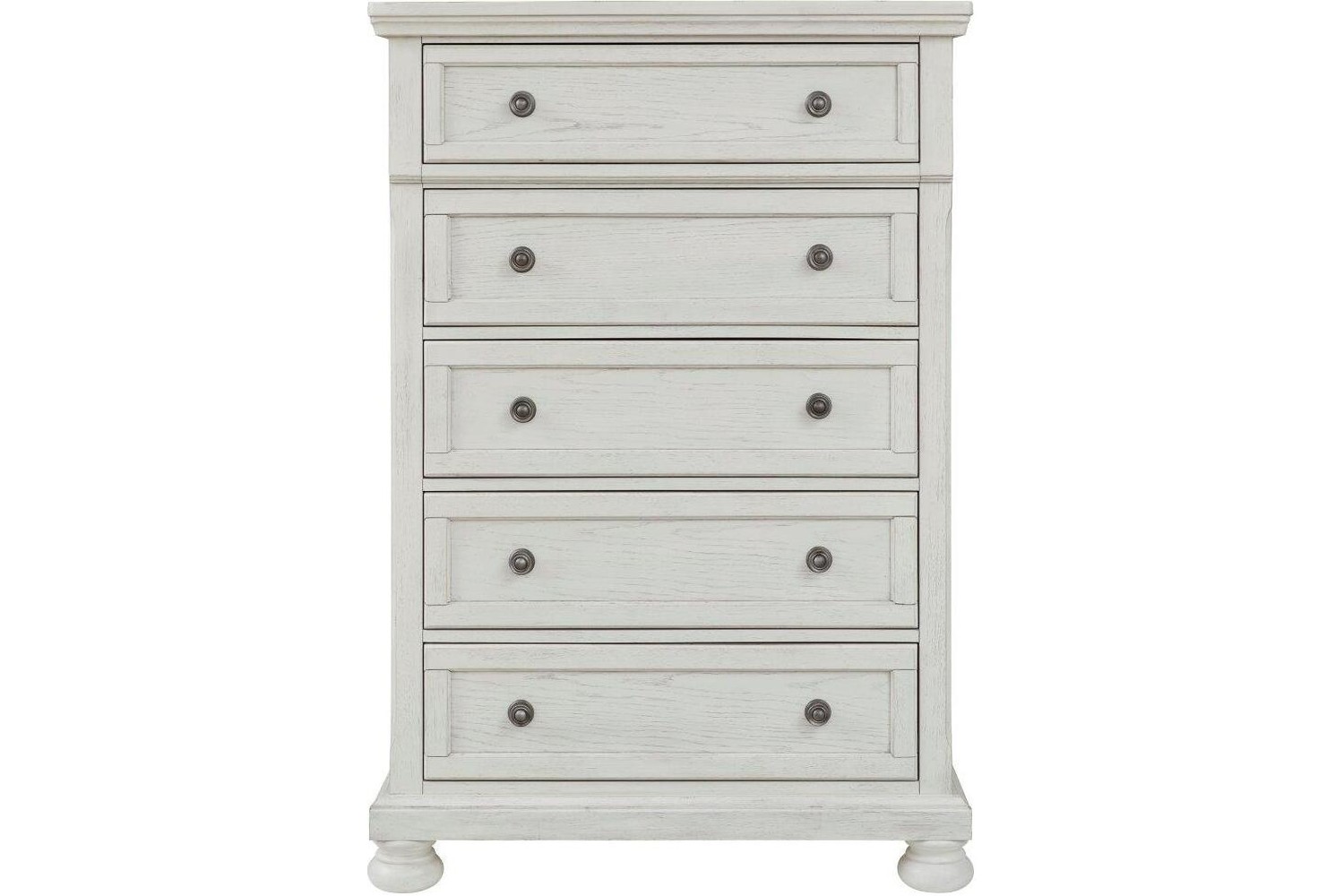 Robbinsdale Antique White 5-Drawer Chest