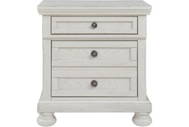 Robbinsdale Antique White 2-Drawer Nightstand