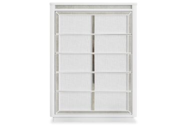 Chalanna White 5-Drawer Chest