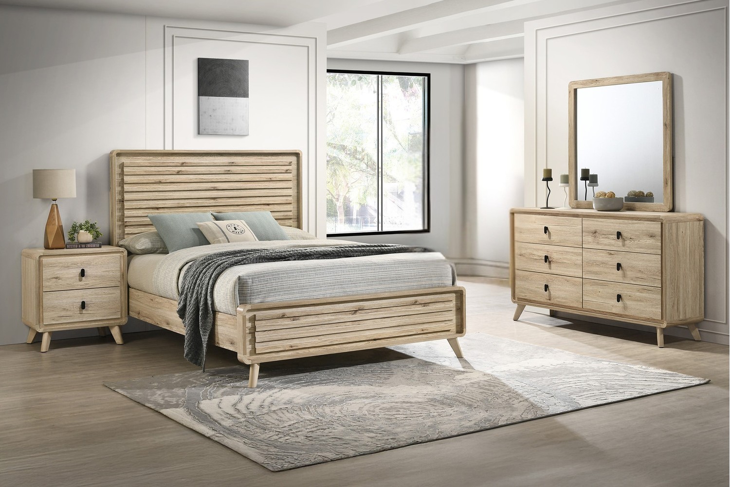 Dawson King 4 Piece Bedroom Set