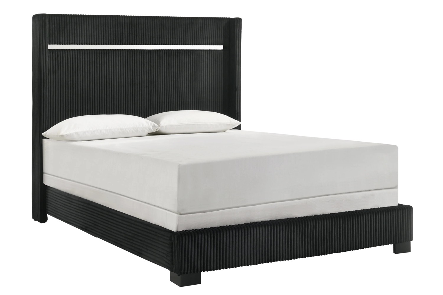 Gennro Black King Bed