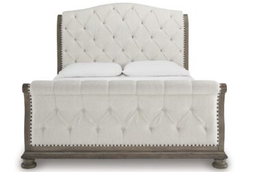 Ardenfield King Upholstered Sleigh Bed