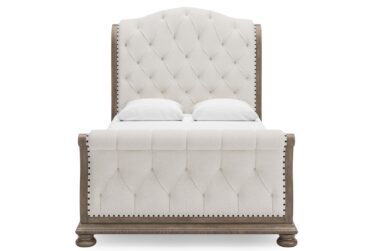 Ardenfield Queen Upholstered Sleigh Bed