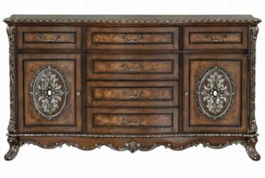 Devany Cherry 6-Drawer Dresser
