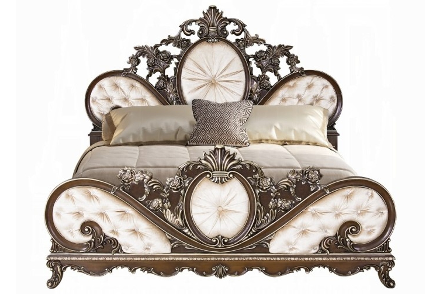 Devany Cherry King Bed