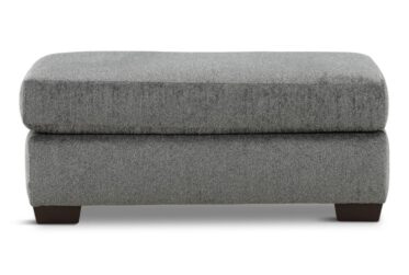 Vega Charcoal Ottoman