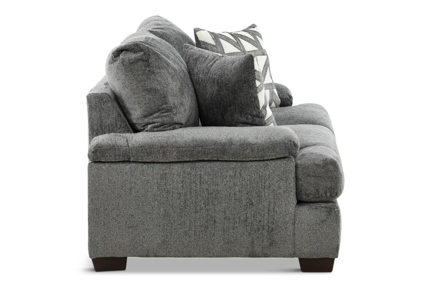 Vega Charcoal Loveseat - Georgia Furniture Mart