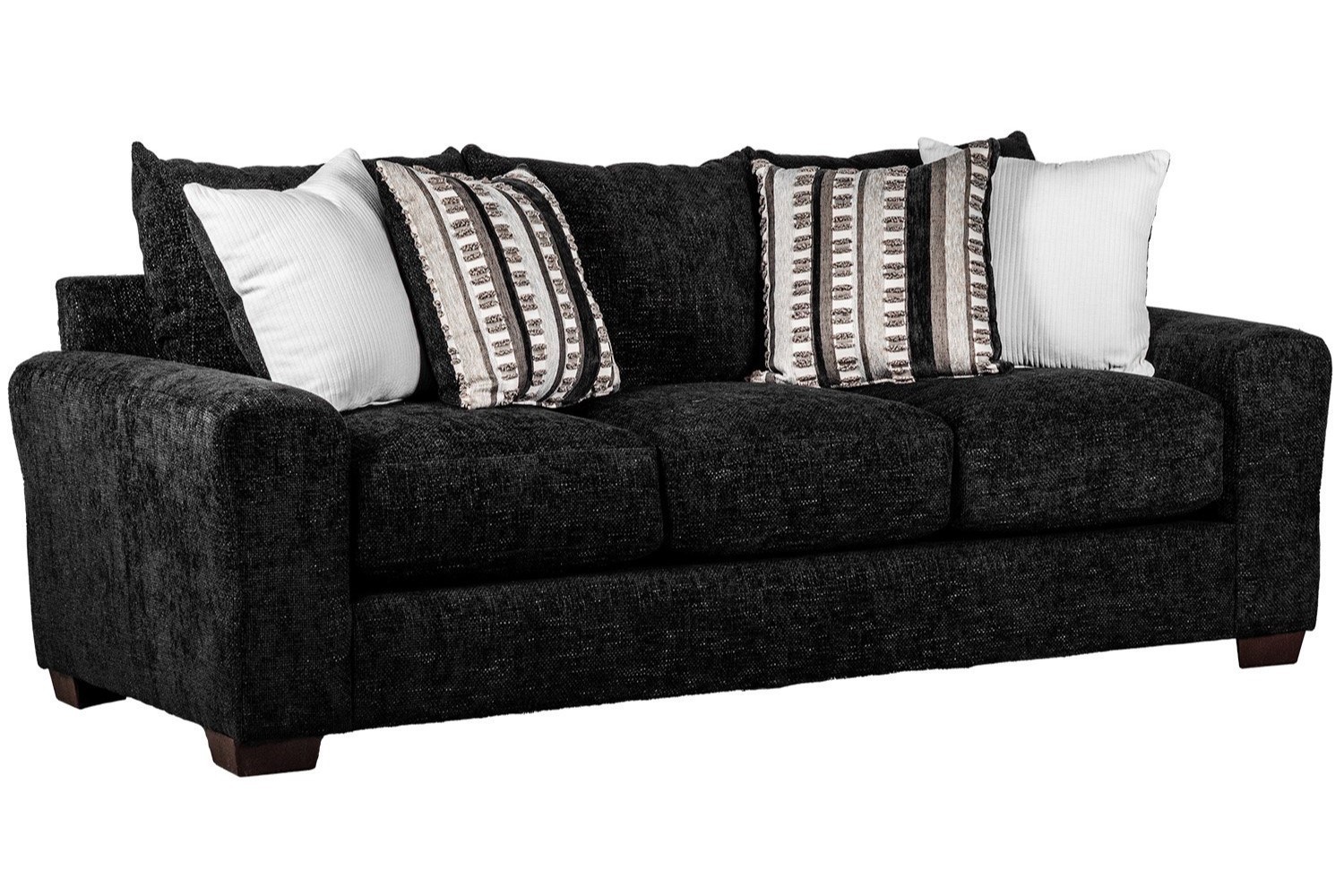 Zazie Onyx Sofa - Georgia Furniture Mart