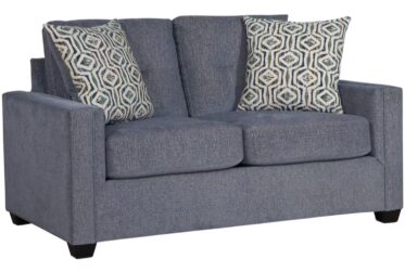 North Denim Loveseat