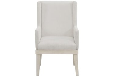 Avalanche Antique White Dining Arm Chair