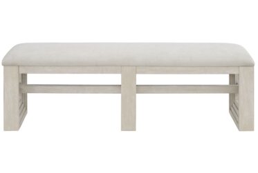 Avalanche Antique White Dining Bench