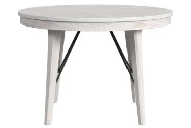 Rogen Rustic White Counter Height Dining Table