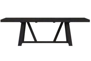 Transcend Charcoal Extension Dining Table