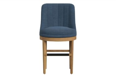 Carmen Blue Swivel Counter Stool